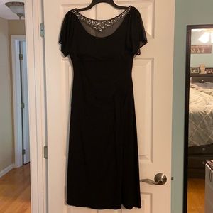 Short sleeve cocktail dress
